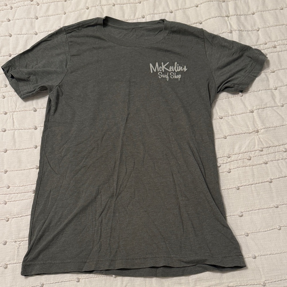 McKevlin's Surf Shop Charcoal Men's Tee